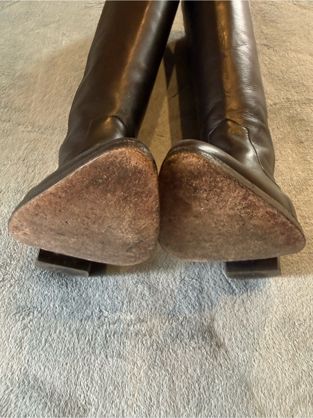 Emerson Fry Knee High boots size 38 black leather - Picture 7 of 9